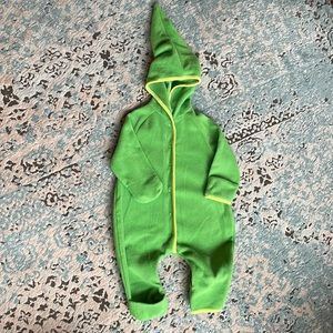 Zutano cozy elf suit! Perfect to keep your little one warm on these cooler days!